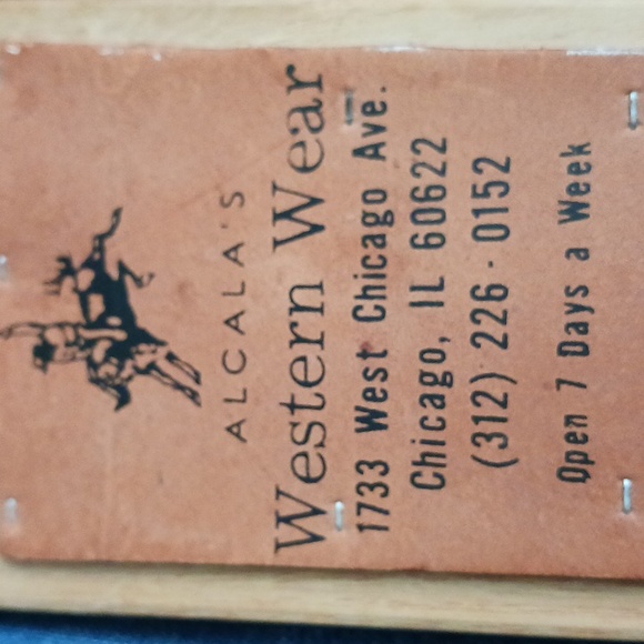 Gorgeous (but damaged) Vintage Womens Cowboy Boots 8B - Picture 12 of 12